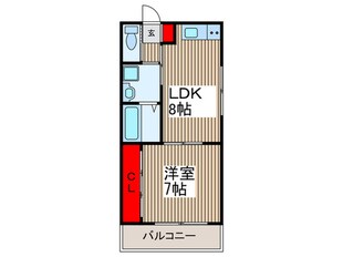 ディアコート浦和の物件間取画像